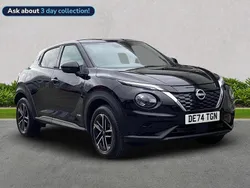 Black Used 2024 Nissan Juke N-Connecta SUV | £19,829 (Fair price)