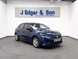 Blue Used 2020 Vauxhall Corsa Hatchback | £10,995 (Fair price)