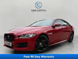 Red Used 2019 Jaguar XE R-Sport Sedan | £15,788 (Fair price)