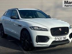 White Used 2020 Jaguar F-Pace SUV | £22,672 (Fair price)