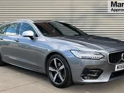 Grey Used 2018 Volvo V90 R-Design Estate | £17,595 (Fair price)