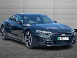 Mythos black Used 2022 Audi e-tron GT quattro Comfort Sedan | £45,395 (Super price)