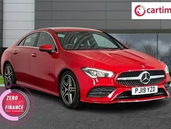 Red Used 2019 Mercedes CLA200 AMG line Coupe | £20,990 (Good price)
