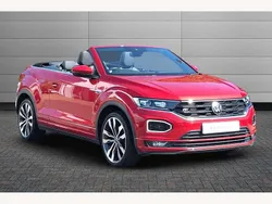 Red Used 2021 VW T-Roc Cabriolet R-line Cabriolet | £25,495 (Fair price)