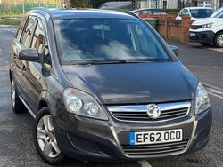 Grey Used 2012 Vauxhall Zafira MPV | £1,900 (Fair price)