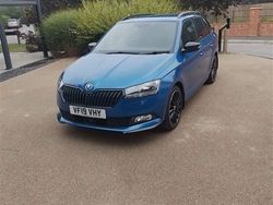 Blue Used 2019 Skoda Fabia Monte Carlo Hatchback | £11,495 (A bit pricey)