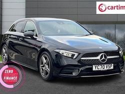 Black Used 2021 Mercedes A180 AMG line Hatchback | £19,590 (Fair price)