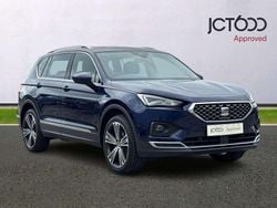 Blue Used 2021 Seat Tarraco XCELLENCE Lux SUV | £20,450 (Fair price)