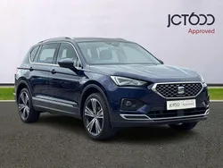 Blue Used 2021 Seat Tarraco XCELLENCE Lux SUV | £21,300 (Fair price)