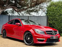 Red Used 2013 Mercedes C63 AMG Coupe | £23,990 (Fair price)