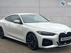 Mineral white metallic Used 2023 BMW 420 M Sport Coupe | £31,204 (Good price)