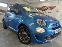 Blue Used 2016 Fiat 500S S Hatchback | £6,800 (Fair price)