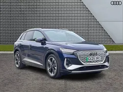 Blue Used 2025 Audi Q4 e-tron S-Line SUV | £45,995