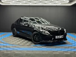 Black Used 2017 Mercedes C250 AMG Line Premium Plus Sedan | £18,490 (A bit pricey)