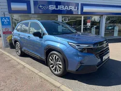 Blue New 2025 Subaru Forester SUV | £44,795 (Expensive)