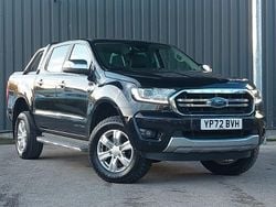Black Used 2022 Ford Ranger Limited Pickup | £20,998 (Fair price)