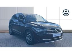 Black Used 2021 VW Tiguan Elegance SUV | £24,696 (Fair price)