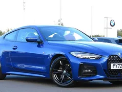 Blue Used 2022 BMW 420 M Sport Coupe | £26,991 (Fair price)