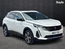 White Used 2023 Peugeot 3008 Active+ Estate | £17,297 (Fair price)