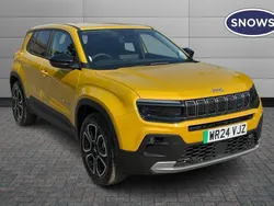 Yellow Used 2024 Jeep Avenger EV Summit SUV | £18,066