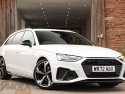White Used 2022 Audi A4 Black Edition Estate | £25,250 (Fair price)