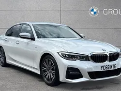 White Used 2020 BMW 330 M Sport Sedan | £25,995 (Fair price)