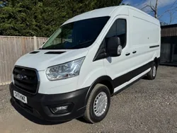 Frozen white (solid paint) Used 2021 Ford Transit Trend | £10,470 (Super price)