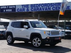 White Used 2016 Jeep Renegade Limited SUV | £7,995 (Fair price)
