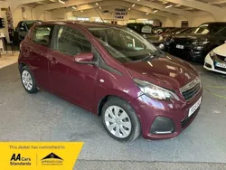 Purple Used 2015 Peugeot 108 Active Hatchback | £4,100 (Fair price)
