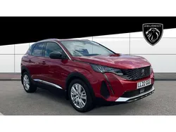 Red Used 2022 Peugeot 3008 Allure Premium SUV | £17,137 (Fair price)