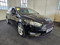 Black Used 2018 Ford Focus Titanium Hatchback | £9,990 (Good price)