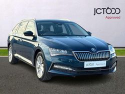 Blue Used 2023 Skoda Superb SE Technology Estate | £21,519 (Fair price)