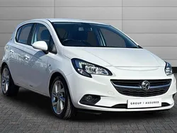 White Used 2018 Vauxhall Corsa Hatchback | £8,195 (Fair price)