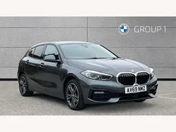 Grey Used 2019 BMW 118 Sport Line Hatchback | £17,995 (Fair price)
