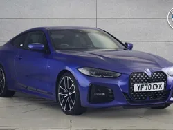 Blue Used 2021 BMW 420 M Sport Coupe | £26,995 (A bit pricey)