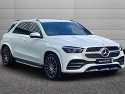 Diamond white bright Used 2022 Mercedes GLE450 AMG AMG line Estate | £49,995 (Super price)