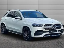 Diamond white bright Used 2022 Mercedes GLE450 AMG AMG line Estate | £50,950 (Super price)