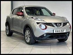 Silver Used 2014 Nissan Juke Tekna SUV | £3,995 (Fair price)