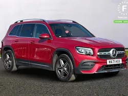 Red Used 2021 Mercedes GLB200 AMG line SUV | £23,999 (Good price)