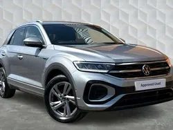 Silver Used 2023 VW T-Roc R-line SUV | £25,600 (Fair price)