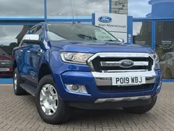 Blue Used 2019 Ford Ranger Limited Pickup | £18,500 (Fair price)