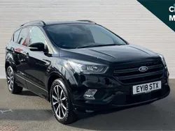 Black Used 2018 Ford Kuga ST-Line SUV | £13,177 (Fair price)