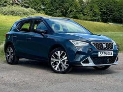 Blue New 2025 Seat Arona Xperience Lux SUV | £22,500 (A bit pricey)