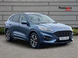 Blue Used 2024 Ford Kuga ST-Line X SUV | £23,395 (Fair price)