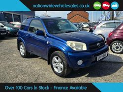Blue Used 2004 Toyota RAV4 Estate | £3,900 (Good price)