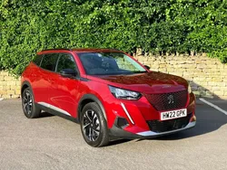 Red Used 2022 Peugeot e-2008 Allure Premium SUV | £12,795