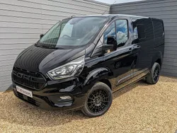 Shadow black (metallic colour) Used 2022 Ford Transit Custom Limited Estate | £24,990 (A bit pricey)