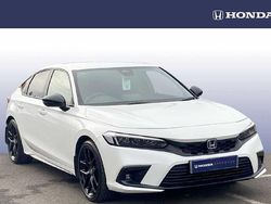 White Used 2023 Honda Civic Sport Hatchback | £25,306 (Super price)