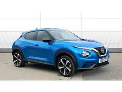 Blue Used 2022 Nissan Juke Tekna SUV | £15,364 (Fair price)