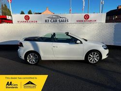 White Used 2015 VW Golf Cabriolet S Cabriolet | £6,995 (Fair price)